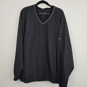 Black Nike Golf Pullover V-Neck